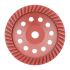 Фреза торцевая шлифовальная алмазная Turbo 180*22.2 мм INTERTOOL CT-6280
