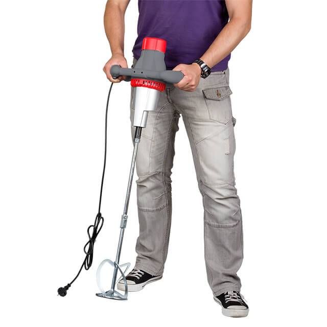 Миксер строительный электрический 1200 Вт, 2 скорости INTERTOOL DT-0130