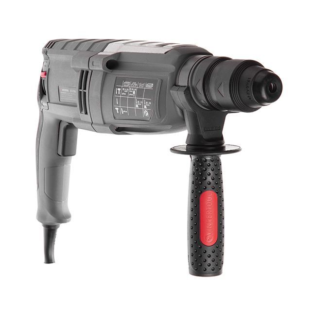 Перфоратор 1000 Вт, 3.5 Дж, 0-1300 об/мин, 0-5100 уд/мин, 3 режима, SDS plus, съемный быстрозажимной патрон INTERTOOL DT-0186