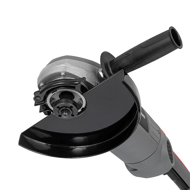 Шлифмашина угловая, 2400 Вт, диаметр круга 230 мм, 6500 об/мин, плавный пуск, поворотная рукоятка INTERTOOL DT-0295