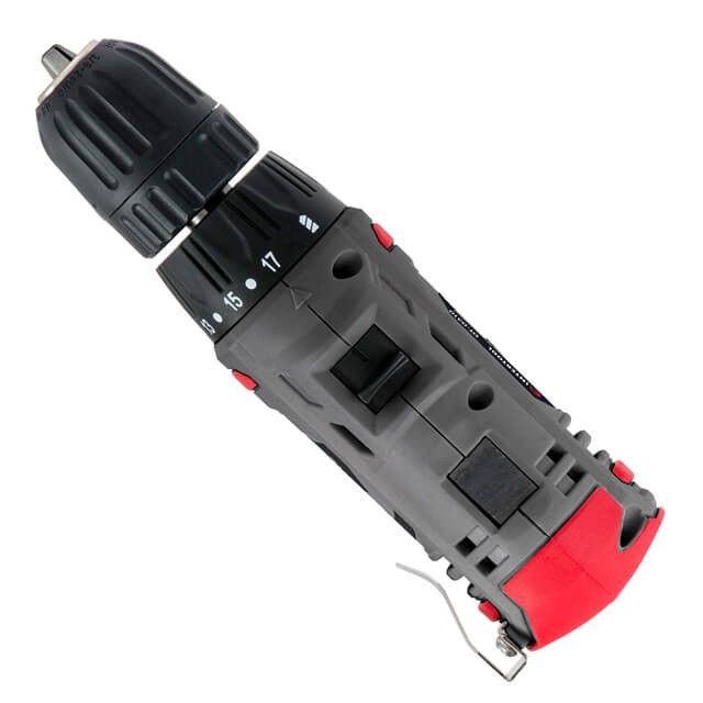 Дрель-шуруповерт аккумуляторная 12 В, 30 Нм, 0-350/0-1300 об/мин, 0.8-10 мм, литий-ион, 1.5 Ач INTERTOOL DT-0310