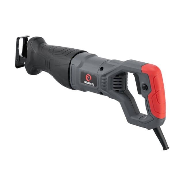 Сабельная пила 710 Вт, 0-2800 об/мин, макс. рез 115 мм, ход пилки 20 мм INTERTOOL DT-0400