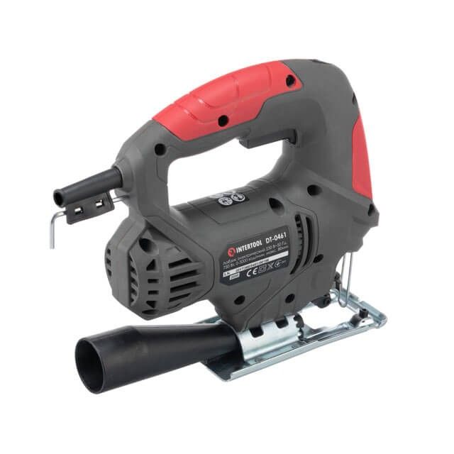 Электролобзик 750 Вт, 0-3000 ход/мин, макс. гл. распила 80 мм INTERTOOL DT-0461