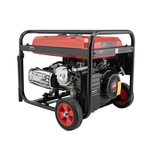 Генератор бензиновый/газовый 5/5,5 кВт, 220 В, 25 л,электро+ручной старт, медная обмотка, STORM INTERTOOL DT-1158