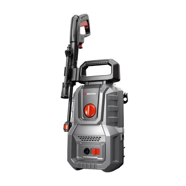 Мойка высокого давления 1200 Вт, 5.5-6.5 л/мин, 70-100 бар, шланг 5 м INTERTOOL DT-1512