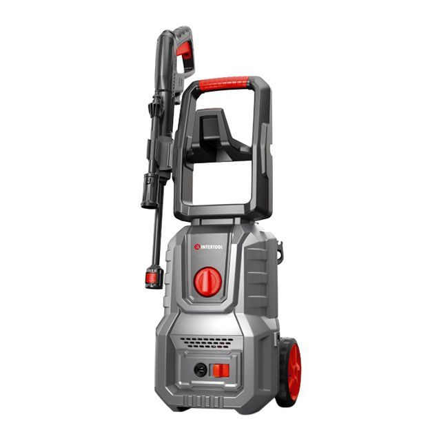 Мойка высокого давления 1600 Вт, 6-7 л/мин, 90-130 бар, шланг 5 м INTERTOOL DT-1514