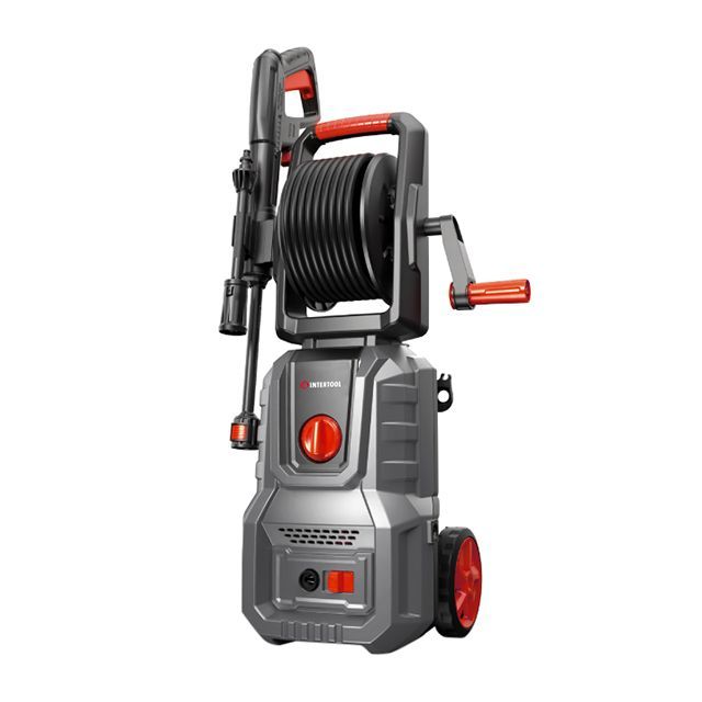 Мойка высокого давления 1800 Вт, 6-7 л/мин, 100-140 бар, шланг 5 м INTERTOOL DT-1516