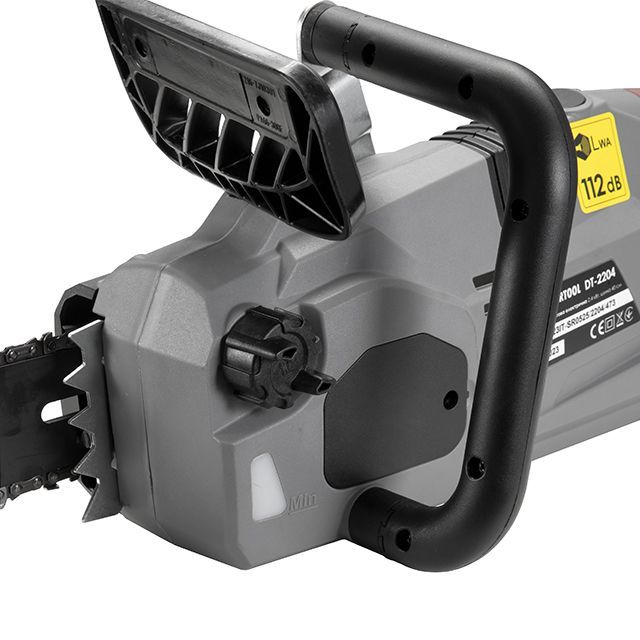 Пила цепная электрическая 2400 Вт, шина 40 см, плавный пуск, прямой двигатель INTERTOOL DT-2204