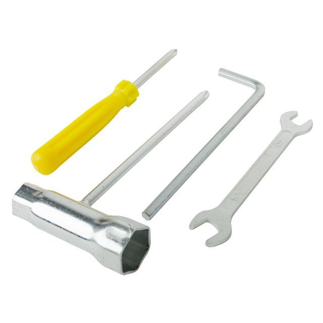 Мотокоса 1.7 кВт, 43 см³, катушка, 3-х лопастной нож, плечевой ремень ( комплект из двух частей вал + двигатель) INTERTOOL DT-2231