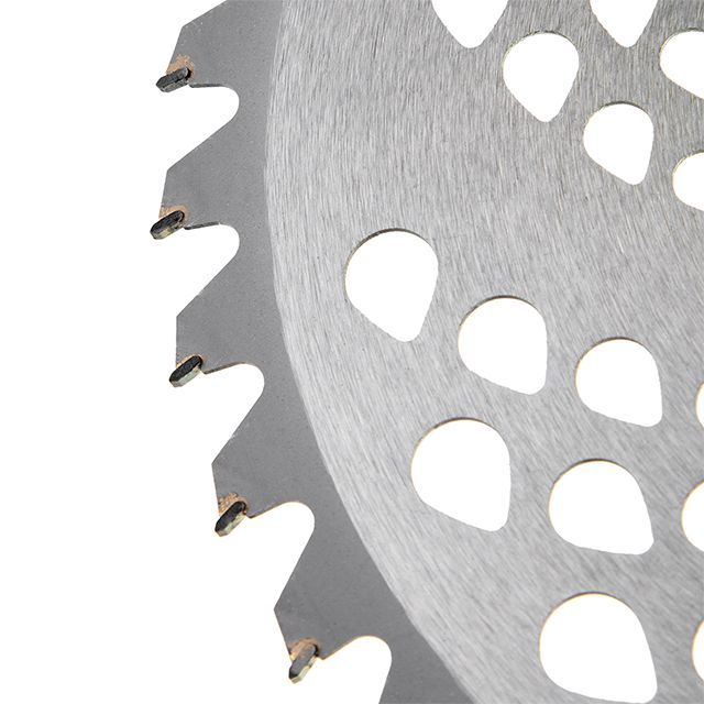 Нож для мотокосы 255*25.4 мм, 40 зубъев, с твердосплавными напайками INTERTOOL DT-2239