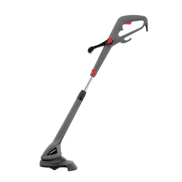 Триммер электрический, 350 Вт, 230 В, ~50 Гц, 10000 об/мин, диаметр вращения лески - 250 мм, регулировка длины штанги INTERTOOL DT-2253