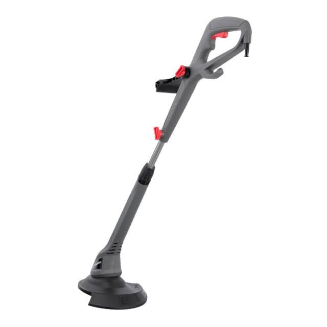 Триммер электрический, 350 Вт, 230 В, ~50 Гц, 10000 об/мин, диаметр вращения лески - 250 мм, регулировка длины штанги INTERTOOL DT-2253