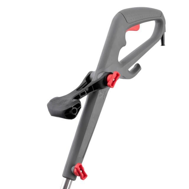 Триммер электрический, 350 Вт, 230 В, ~50 Гц, 10000 об/мин, диаметр вращения лески - 250 мм, регулировка длины штанги INTERTOOL DT-2253