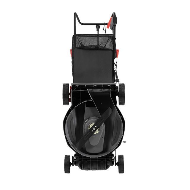 Газонокосилка электрическая 1.8 кВт, 230 В~50 Гц, 3000 об/мин, ширина захвата 400 мм, высота среза 25-75 мм, контейнер 35 литров INTERTOOL DT-2262