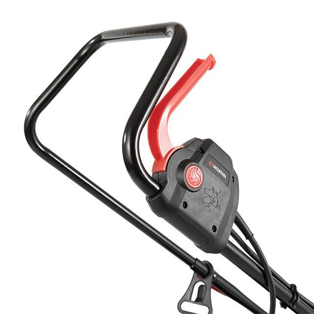 Газонокосилка электрическая 1.8 кВт, 230 В~50 Гц, 3000 об/мин, ширина захвата 400 мм, высота среза 25-75 мм, контейнер 35 литров INTERTOOL DT-2262