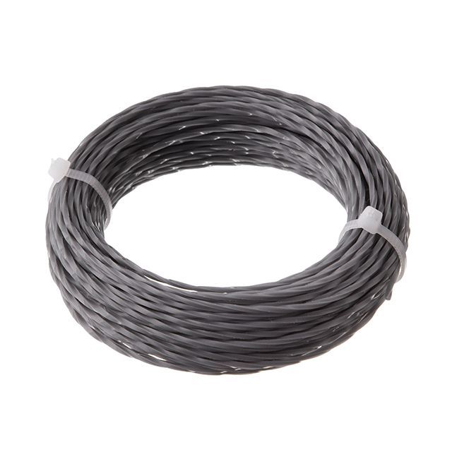 Леска для триммера "квадрат" крученая армированная, 1,6 мм*15 м INTERTOOL DT-2326