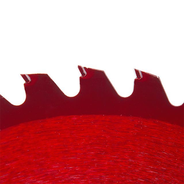 Нож для мотокосы/триммера с твердосплавными напайками ø255 мм 40T, 3 подрезных лопасти, анодированное покрытие INTERTOOL DT-2356