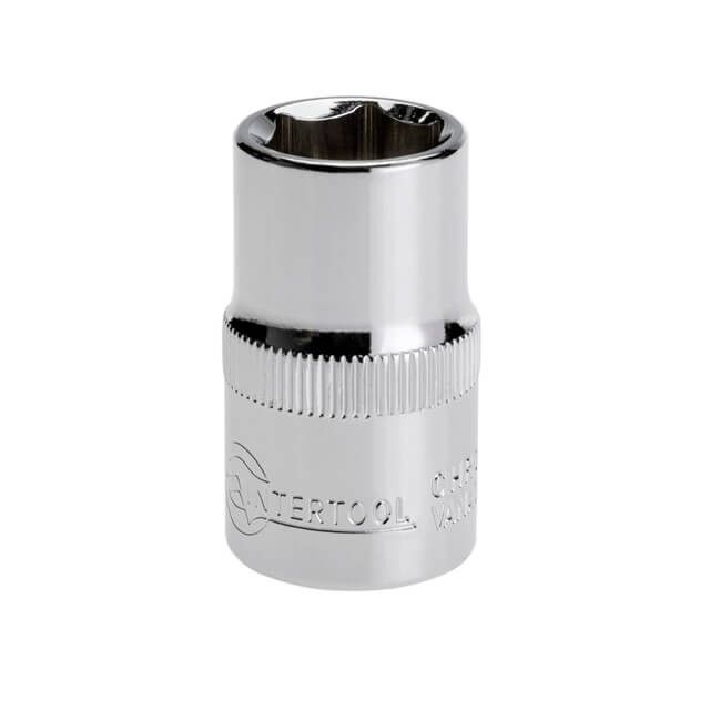 Головка шестигранная 1/2", 14×38 мм, Cr-V, STORM INTERTOOL ET-0014