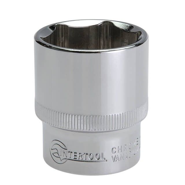 Головка шестигранная 1/2", 29×44 мм, Cr-V, STORM INTERTOOL ET-0029