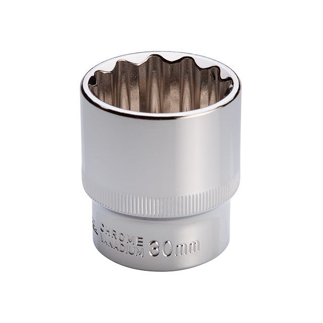 Головка двенадцатигранная 1/2", 30×44 мм, Cr-V STORM INTERTOOL ET-0230