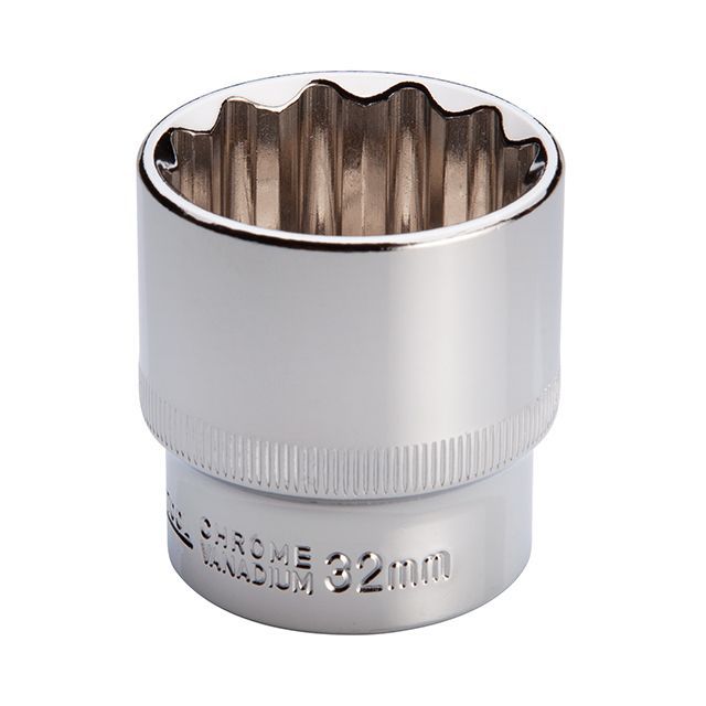 Головка двенадцатигранная 1/2", 32×44 мм, Cr-V STORM INTERTOOL ET-0232