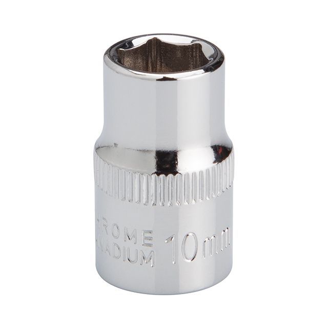 Головка шестигранная STORM 3/8", 10 мм, Cr-V INTERTOOL ET-0410