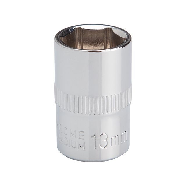 Головка шестигранная STORM 3/8", 13мм, Cr-V INTERTOOL ET-0413