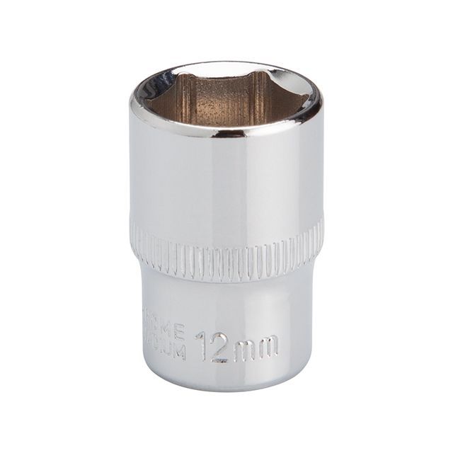 Головка шестигранная STORM 1/4", 12мм, Cr-V INTERTOOL ET-0442