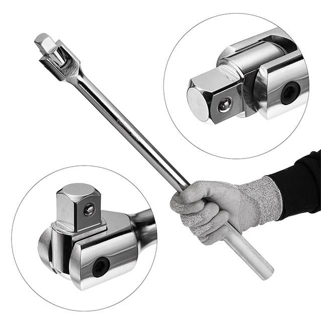 Вороток с шарниром 3/4", 480 мм, Cr-V, STORM INTERTOOL ET-1037