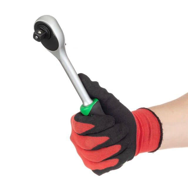 Набор головок 1/2", 8-32 мм, рукоятка с храповым механизмом, 19 ед. INTERTOOL ET-6019