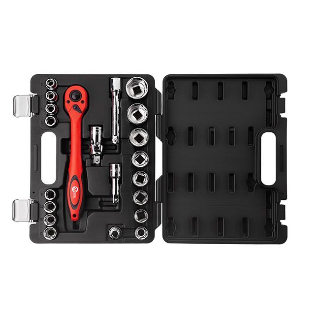 Набор инструментов профессиональный 21ед., 1/2", Cr-V INTERTOOL ET-6021