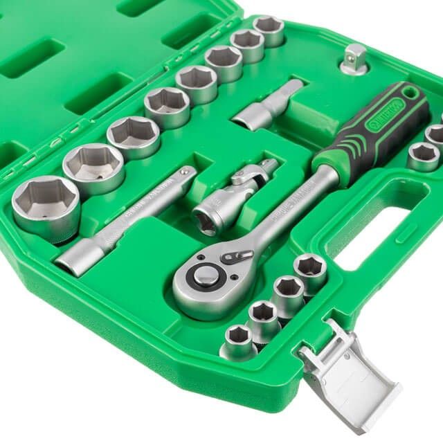 Набор инструментов 21 ед., 1/2" INTERTOOL ET-6021SP