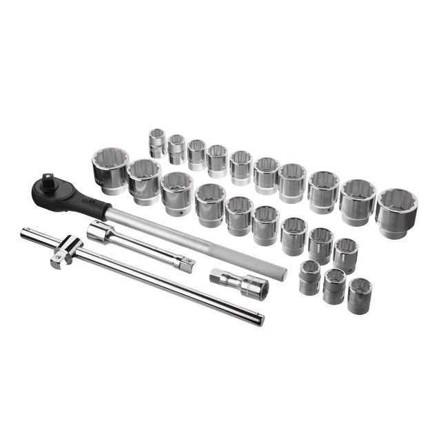 Профессиональный набор инструментов 3/4", 26 ед. INTERTOOL ET-6026