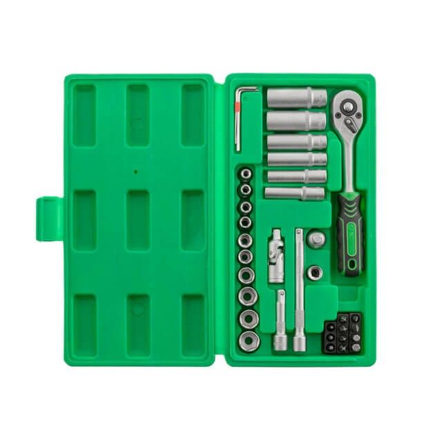 Набор инструментов 36 ед., 1/4" INTERTOOL ET-6036SP