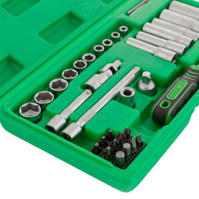 Набор инструментов 36 ед., 1/4" INTERTOOL ET-6036SP