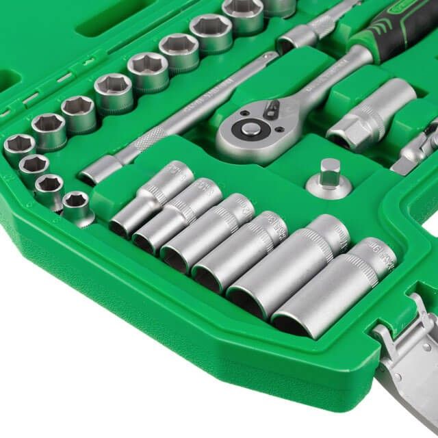 Набор инструментов 3/8", 39 ед.  INTERTOOL ET-6039SP