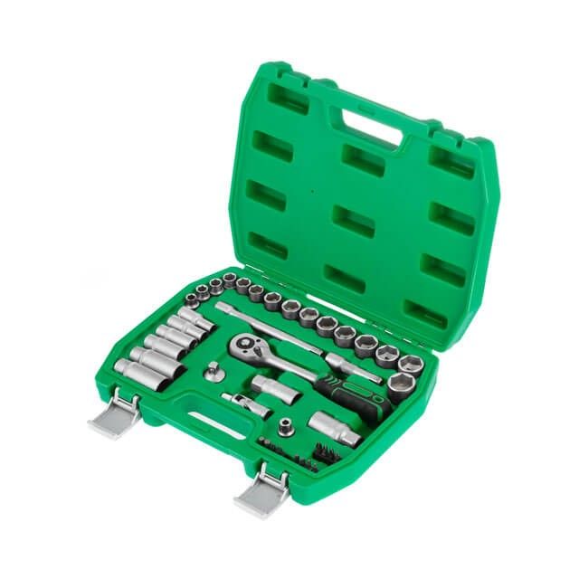 Набор инструментов 3/8", 39 ед.  INTERTOOL ET-6039SP