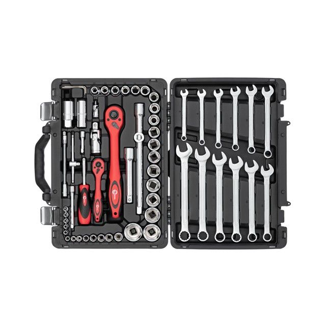 Профессиональный набор инструментов 1/4" & 1/2", 61 ед. INTERTOOL ET-6061