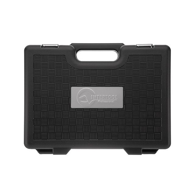 Профессиональный набор инструмента, 1/2" & 1/4", 72 ед. CrV INTERTOOL ET-6072