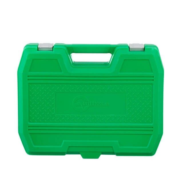 Набір інструментів 1/2" & 1/4", 72 од. INTERTOOL ET-6072SP