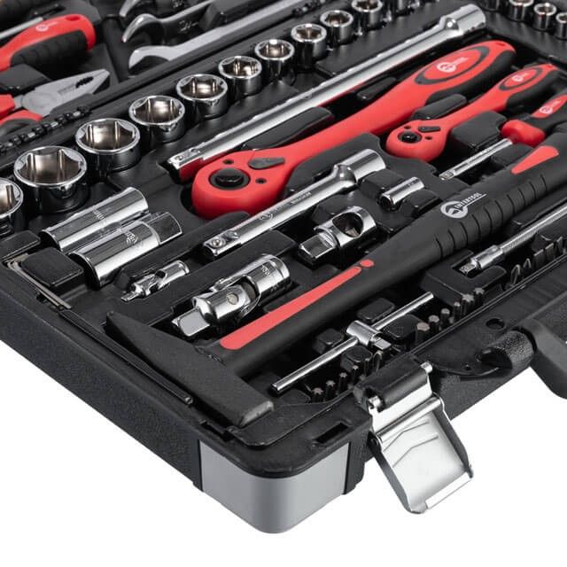 Профессиональный набор инструмента 1/2" & 1/4", 78 ед. INTERTOOL ET-7078