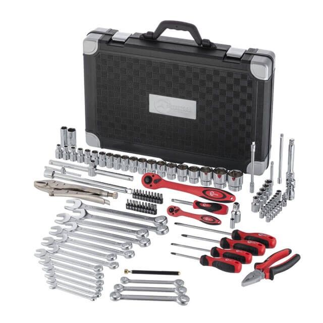 Набор инструментов профессиональный 1/4" & 1/2", 101ед. Cr-V INTERTOOL ET-7101