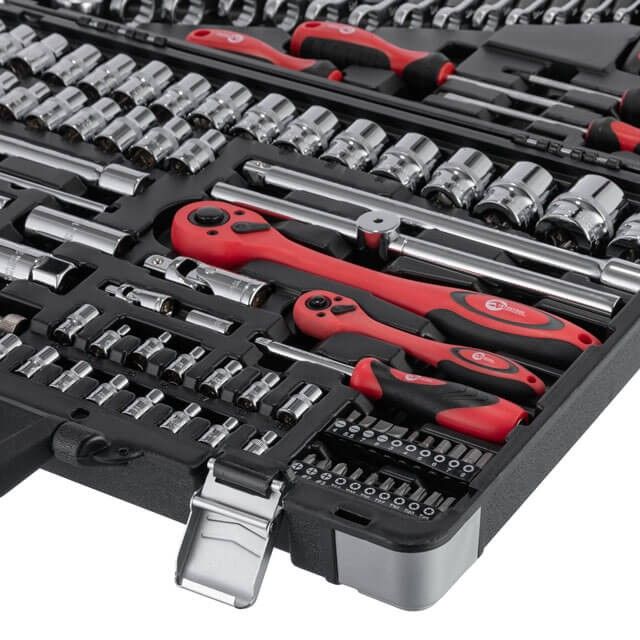 Набор инструментов профессиональный 1/4" & 1/2", 101ед. Cr-V INTERTOOL ET-7101