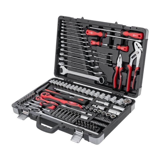 Профессиональный набор инструментов 1/4" & 1/2", 119 ед. INTERTOOL ET-7119