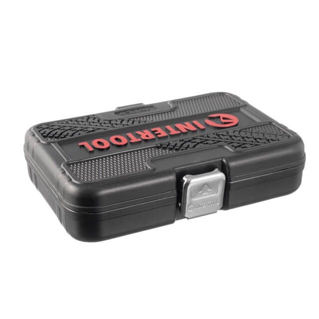 Набор инструментов 46 ед., STORM, 1/4", Сr-V INTERTOOL ET-8046