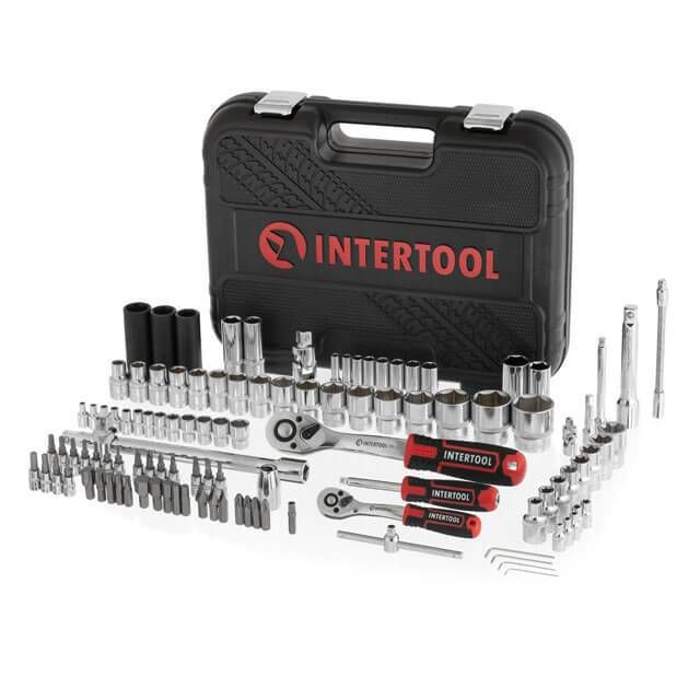 Набір інструментів 1/2" & 1/4" 111 од., Cr-V STORM INTERTOOL ET-8111