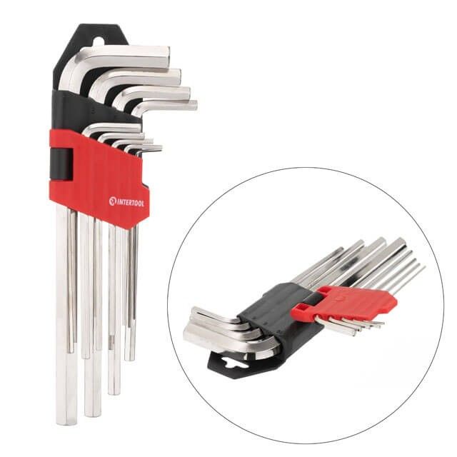 Набор инструментов 1/2" & 3/8" & 1/4", 156 ед., Cr-V STORM INTERTOOL ET-8156