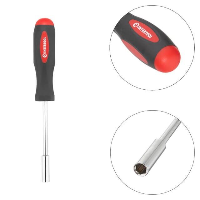 Набор инструментов 1/2" & 3/8" & 1/4", 233 ед., Cr-V STORM INTERTOOL ET-8233