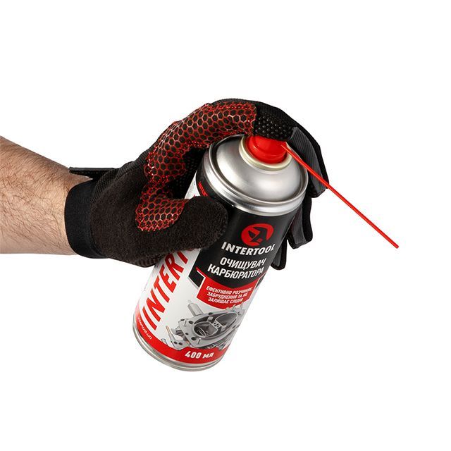 Очиститель карбюратора, аэрозоль 400 мл INTERTOOL FS-0084