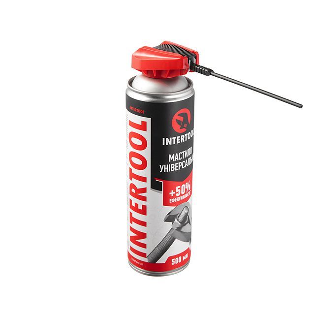Cмазка универсальная Prof, аэрозоль 500 мл INTERTOOL FS-4000